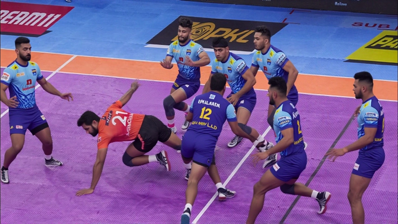 Bengal Warriors Stun U Mumba 37-35 in PKL Clash at Chennai